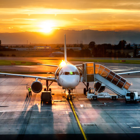 Flugzeug Terminal