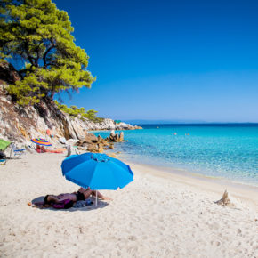 Strand auf Chalkidiki