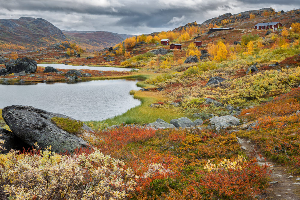 Schweden bunte Landschaft