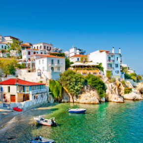 Griechische Insel: 8 Tage auf Skiathos im guten Studio mit Flug nur 230€