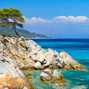 Chalkidiki Felsen