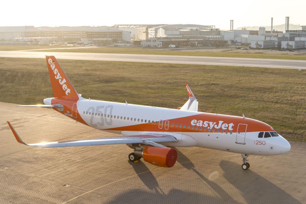 easyJet Flugzeug