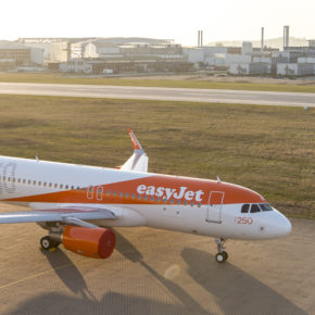 easyJet Flugzeug