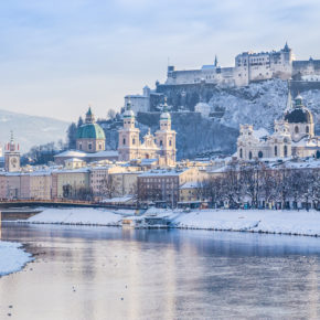 Salzburg Winter Ausblick