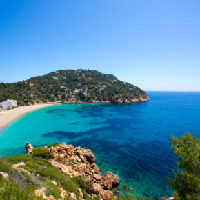 Ibiza caleta de Sant Vicent cala San vicente san Juan