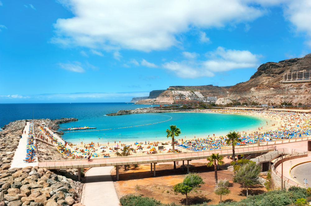 Grand Canaria Strand Steg