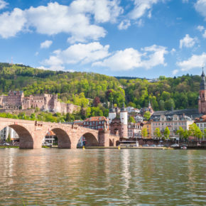 Heidelberg Fluss Brücke