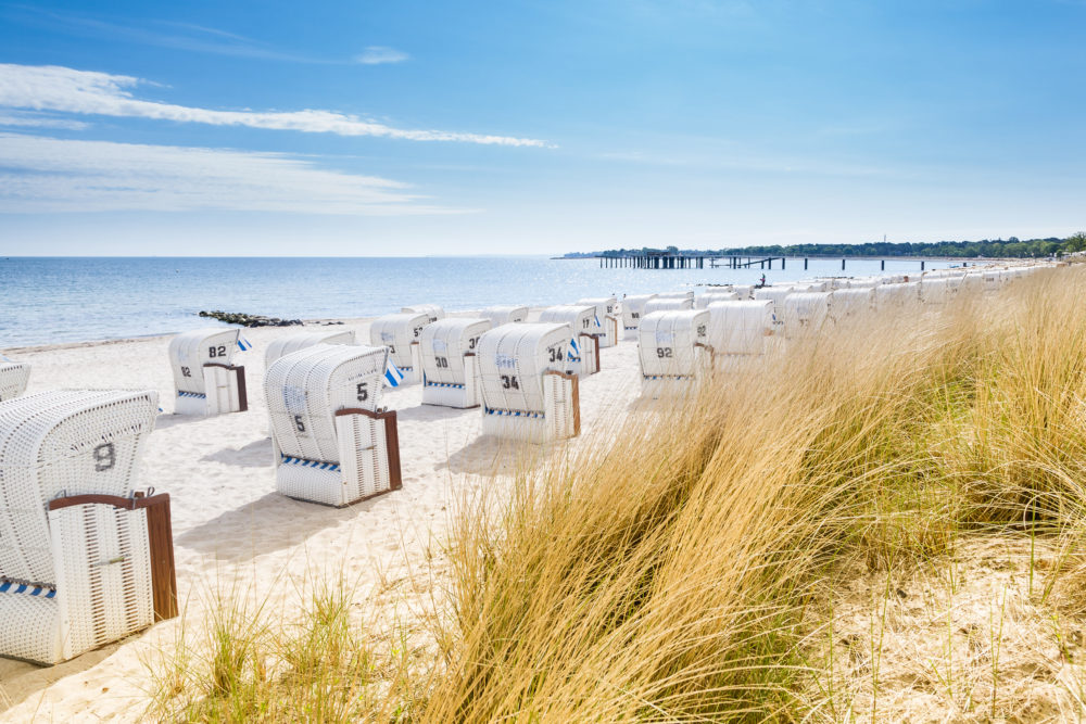 Ostsee Strandkörbe