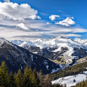 Österreich Zillertal Skifahren