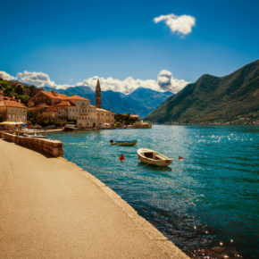 Montenegro Hafen Boka Kotorska