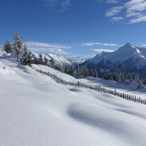 Österreich Zillertal Skifahren