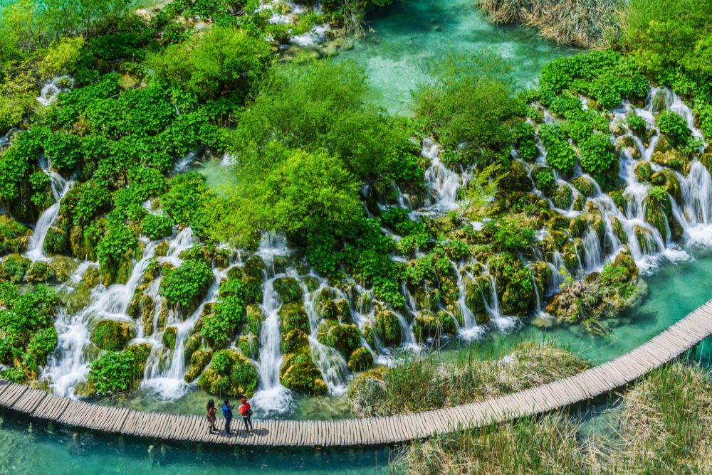 Kroatien Plitvice Oben