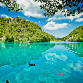 Kroatien Plitvice See