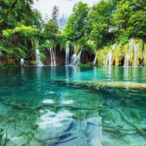 Kroatien Plitvice Wasserfälle