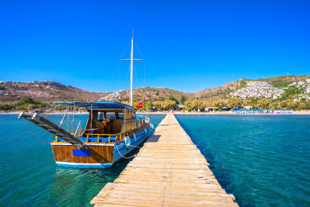 Türkei Bodrum Steg