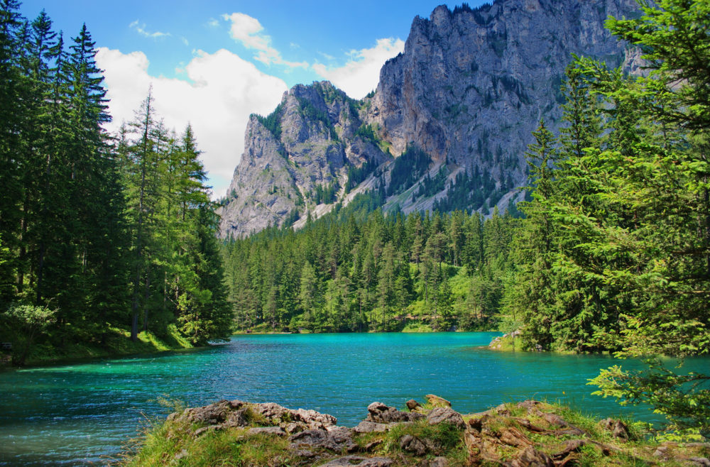 Österreich Steiermark Grüner See Landschaft