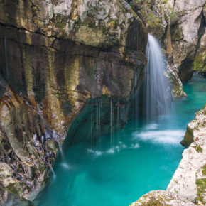 Slowenien Trivlav Nationalpark Soca Gorge