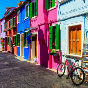 Italien Burano Architektur