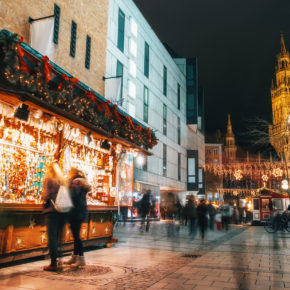 München Marienplatz Weihnachtsmarkt