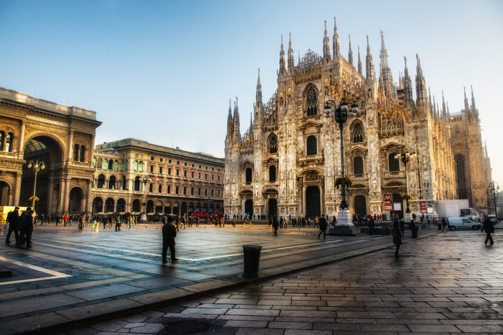 Italien Mailand Kathedrale Duomo Vittorio Emanuele