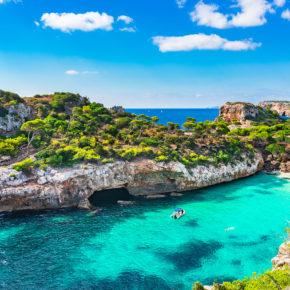 Spanien Mallorca Cala Moro Strandabschnitt