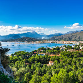 Spanien Mallorca Port de Pollenca