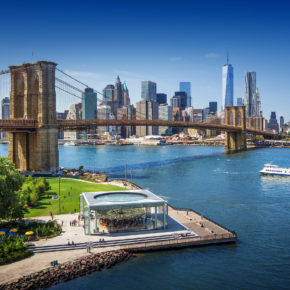 USA New York Manhattan Bridge