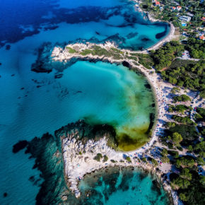 Griechenland Chalkidiki Karidi Beach