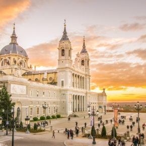 Spanien Madrid Almudena Kathedrale