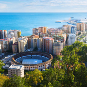 Spanien Malaga Placa De Torros