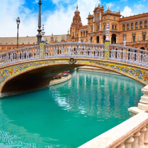 Spanien Sevilla Brücke