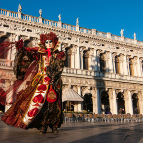 Italien Venedig Karneval