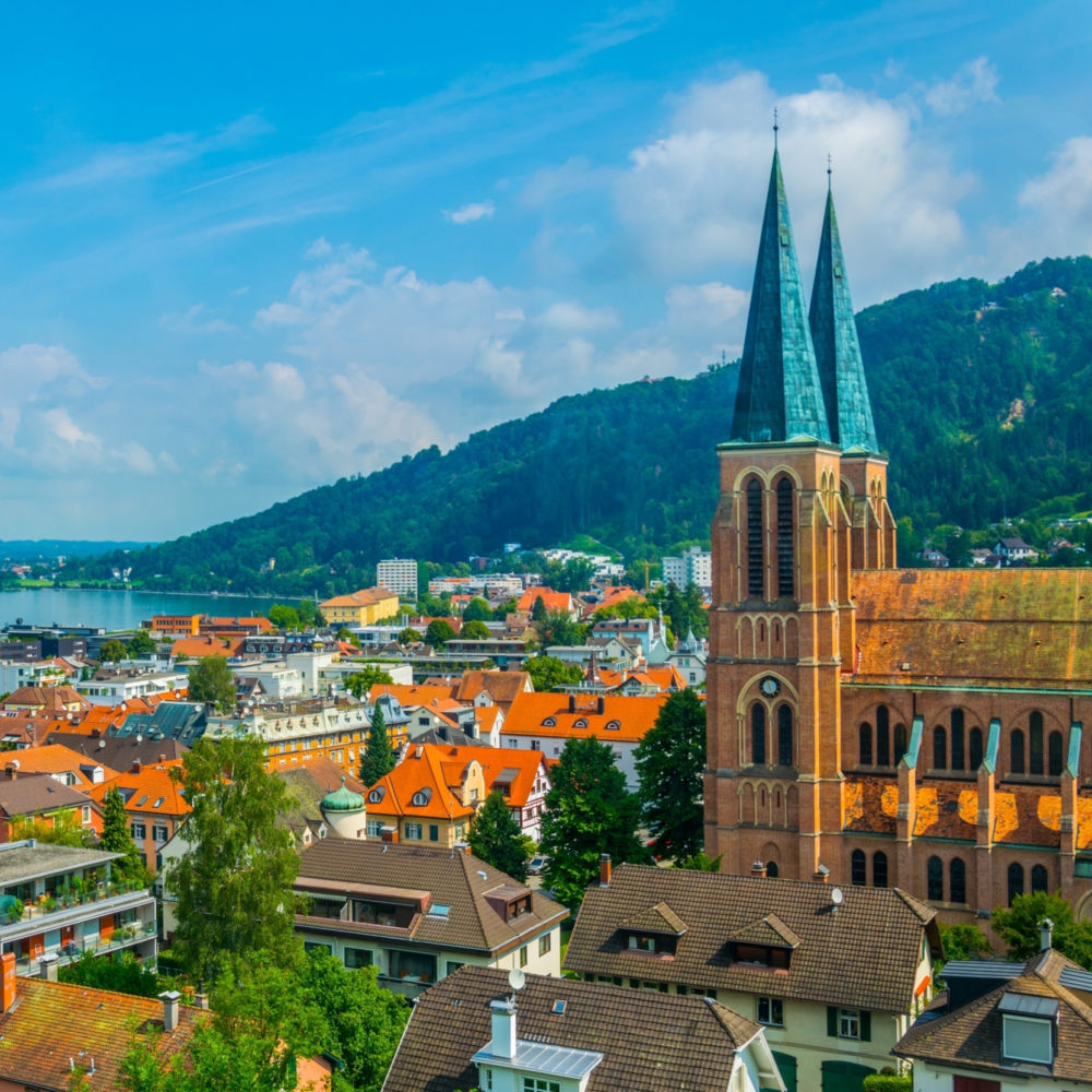 Oesterreich Bregenz Ausblick