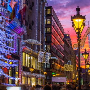 Ungarn Budapest Weihnachtsdeko