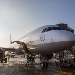 Lufthansa Flugzeug Presse