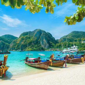 Thailand Krabi Boote