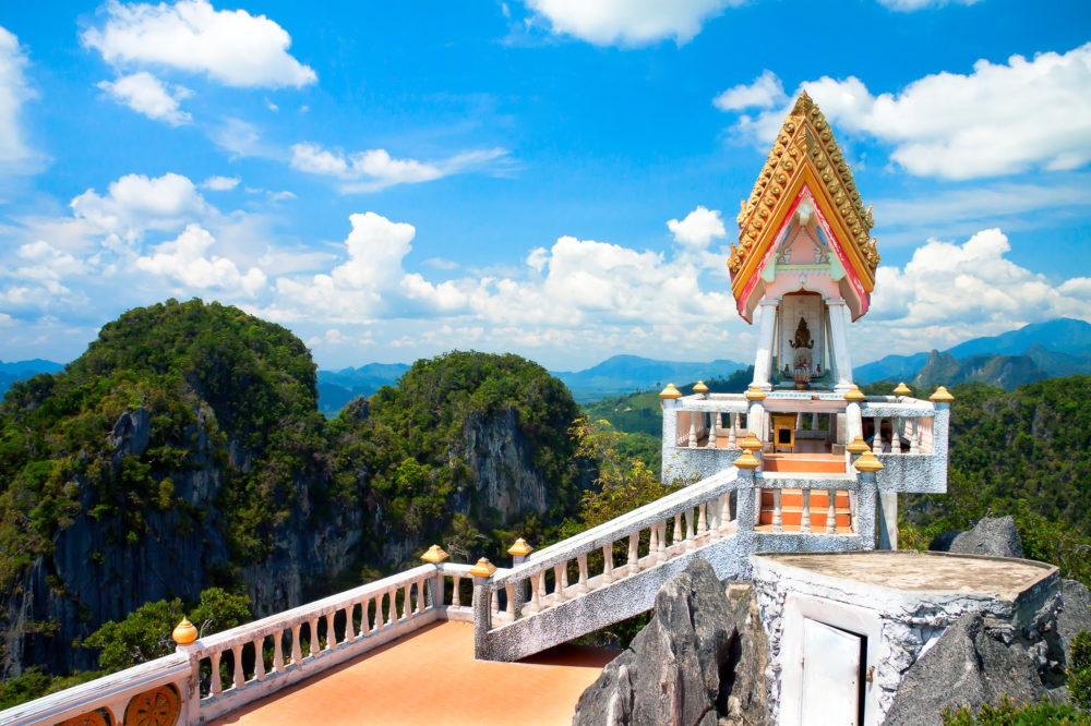 Thailand Krabi Tiger Cave oben