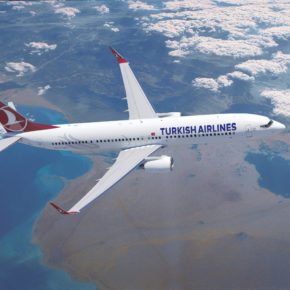 Turkish Airlines Flugzeug