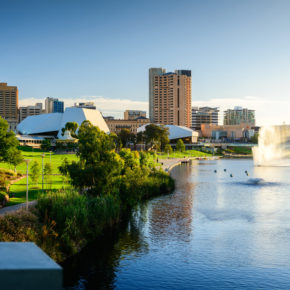 Australien Adelaide Skyline