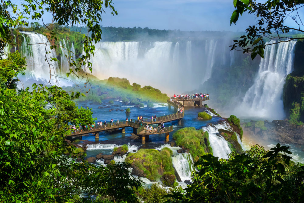 Brasilien Iguazu Wasserfälle