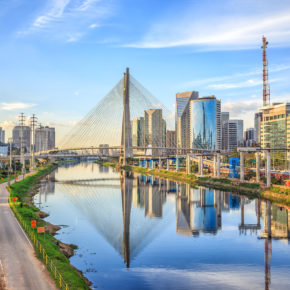 Brasilien Sao Paulo Fluss