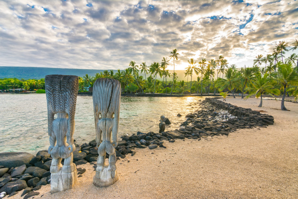 USA Hawaii Kii in Puuhonua