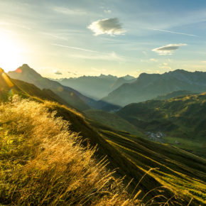 Österreich Vorarlberg Berge