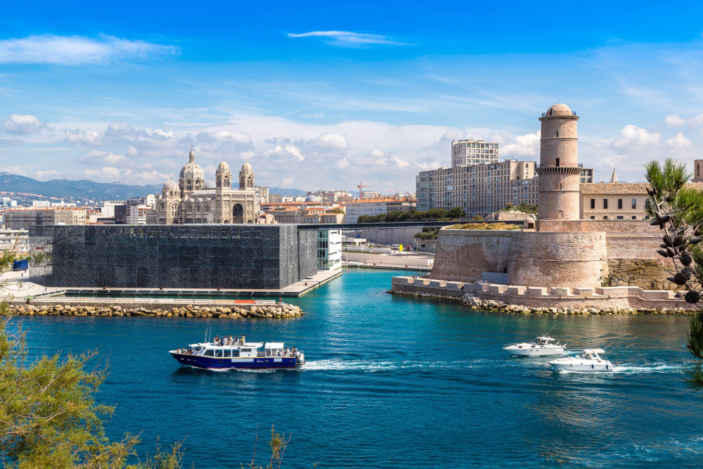 Frankreich Marseille Saint Jean Schloss