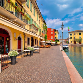 Gardasee Lazise Hafen