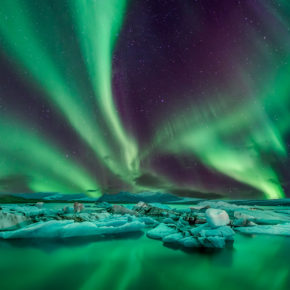 Norwegen Lofoten Nordlichter