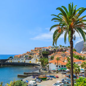 Portugal Madeira Hafen Camara de Lobos