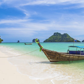 Thailaand Koh Lanta Meer Boot