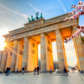 Berlin Brandenburger Tor Frühling