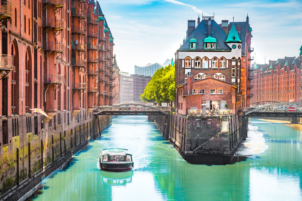 Deutschland Hamburg Speicherstadt